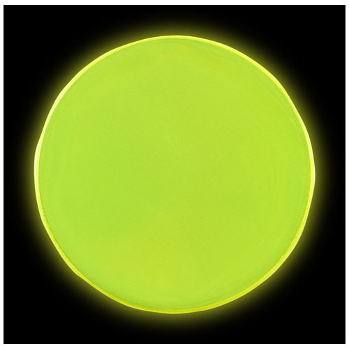 Naklejka odblaskowa okrągła, średnia Neonowy żółty 1PR03306 (3)