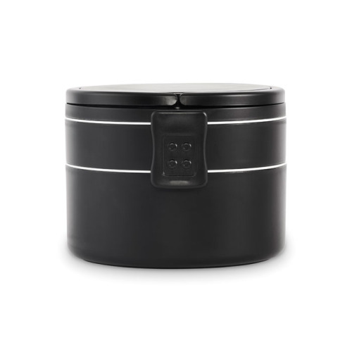Lunchbox PP 2 poziomy 950 ml Czarny MO2902-03 (7)