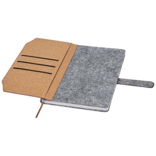 Viviana notatnik A5 z filcu i korka pochodzącego z recyklingu Piasek pustyni 10790706 (5)