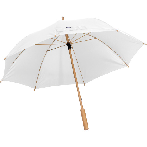 Parasol manualny RPET ø103 cm LETITIA Biały 4559606 (5)