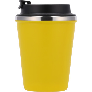 Kubek termiczny 350 ml z powłoką z recyklingu METODY żółty