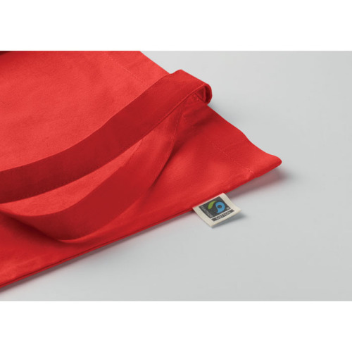 Torba na zakupy Fairtrade 180gr Czerwony MO2589-05 (2)