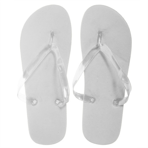 Klapki Biały V9614-02M (3)