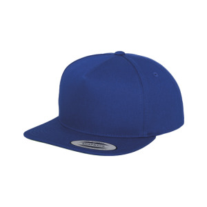 Czapka 5-panelowa snapback Bawełniana