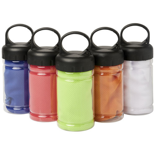 Ręcznik chłodzący Remy w pojemniku Limonka 12617009 (3)