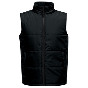 Kamizelka Pikowana Ocieplana Hydrofobowa Poliestrowa - Navy & Black