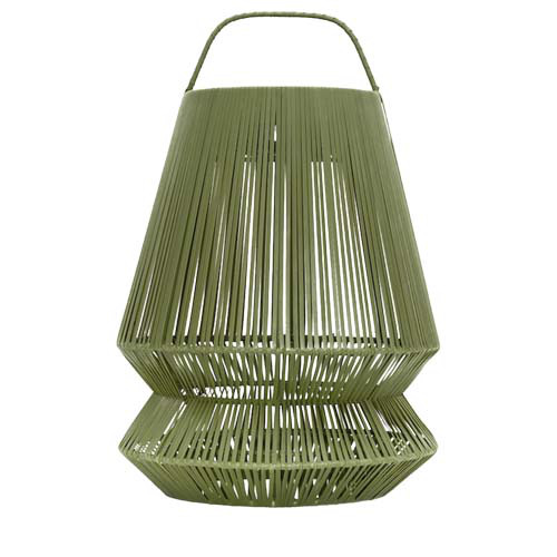 Originalhome Lampion przenośny abażur z recyklingu Zielony 12449161 (1)