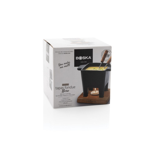 Zestaw do serwowania fondue BOSKA Tapas Fondue Nero Czarny VSB13-03 (8)