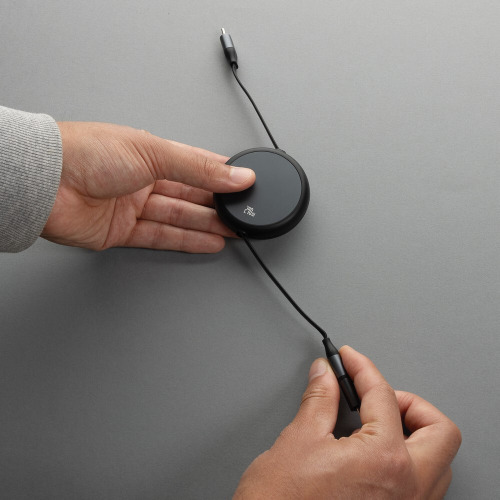 Zwijany kabel do ładowania 240W Terra Black P302.7701 (9)