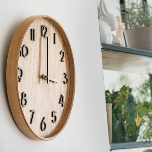 Zegar ścienny CATHERINE Beżowy 4259113 (6)