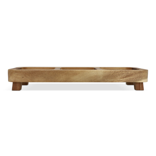 InSideOut Drewniany mini stolik na przekąski, 35 cm Drewniany LT57204-N0093 (3)