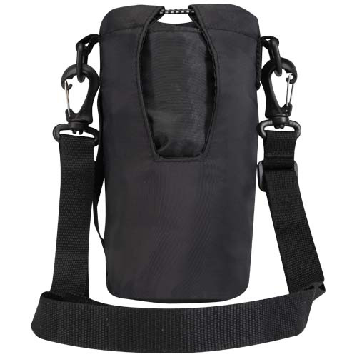 Trip Aware™, torba na butelki wykonana z materiałów z recyklingu, 2 l Czarny 12076590 (3)