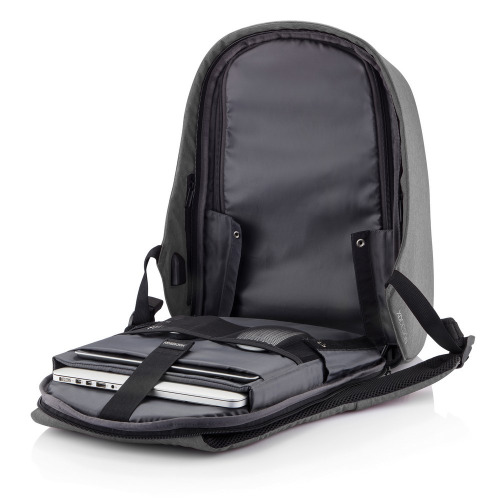 Bobby Hero Regular plecak chroniący przed kieszonkowcami Szary P705.292 (2)