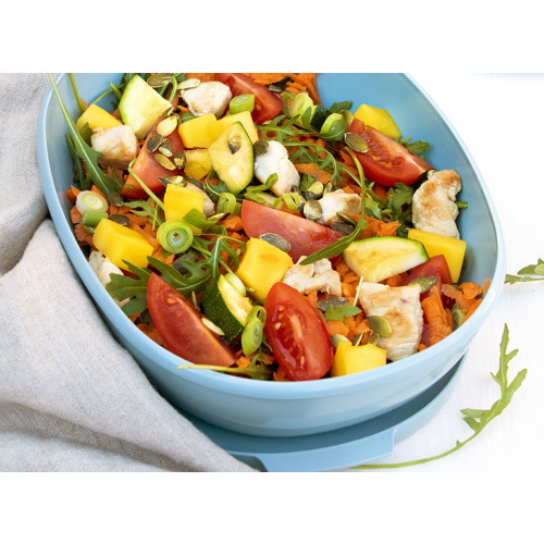 Lunchbox Ellipse Duo Nordic Red Mepal Czerwony MPL107640074500 (2)