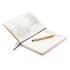 Korkowy notatnik A5, długopis, touch pen brązowy P773.779 (3) thumbnail