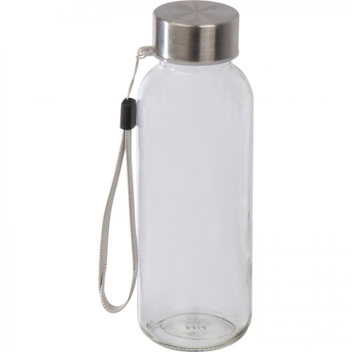 Butelka szklana z pokrowcem 300 ml LOTTE Biały 6098506 (2)