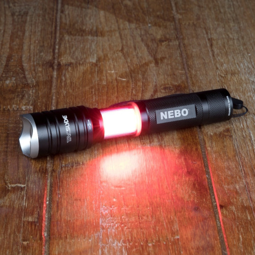 NEBO Latarka TacSlyde - 300 lumenów, 5 trybów, 12x zoom Czarny EXPNE6746-CZ (4)