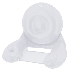 Dmuchany fotel plażowy Biały