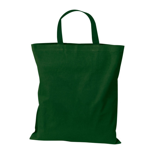 Torba bawełniana z krótkim uchem 140 g/m2 MARSHALL Ciemnozielony 6068099 (3)