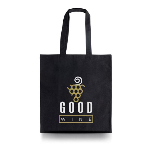 Kolorowa torba bawełniana 180g / Colorcotton180 Czarny IP31116911 (4)