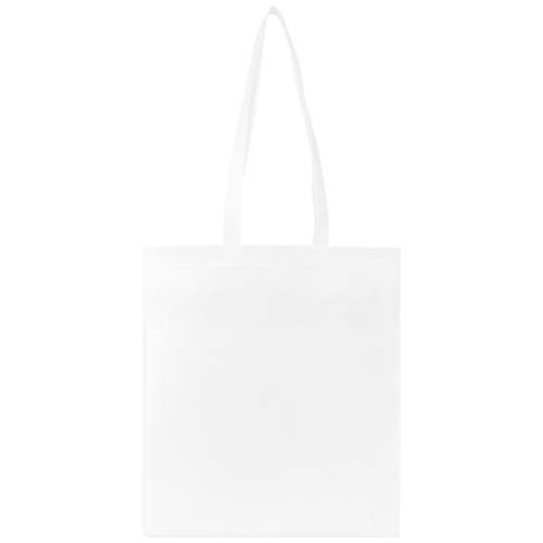 EcoSeal tradycyjna torba na zakupy z włókniny z recyklingu o pojemności 6 l z certyfikatem GRS Biały 13010501 (2)