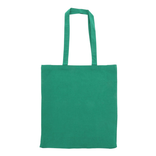 Torba z bawełny z recyklingu z dnem 140g/m² 38x10x42cm Ciemnozielony LT95242-N0030 (1)