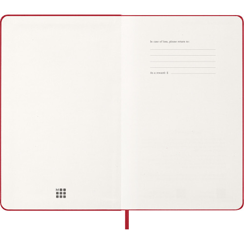 Kalendarz MOLESKINE Czerwony VM399-05/2027 (4)