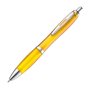 Długopis plastikowy MOSCOW żółty