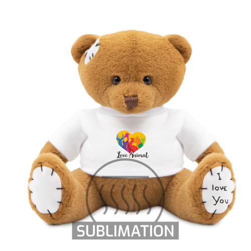 Pluszowy miś | Nicky Love Brązowy HE247-16 