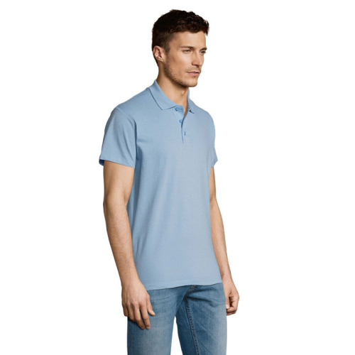 SUMMER II Męskie POLO 170g Sky blue S11342-SP-XXL (2)