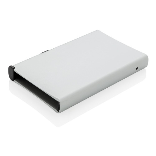 Etui na karty kredytowe, ochrona RFID Srebrny P820.042 (2)