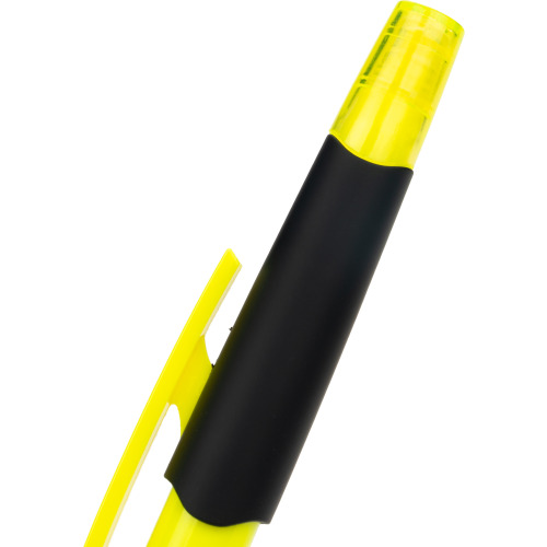 Długopis plastikowy z zakreślaczem touch pen EMMETT żółty 1096508 (5)
