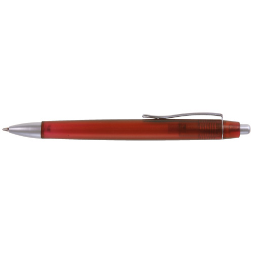 Notatnik A5 (kartki w linie)  z długopisem czerwony V2387-05 (1)