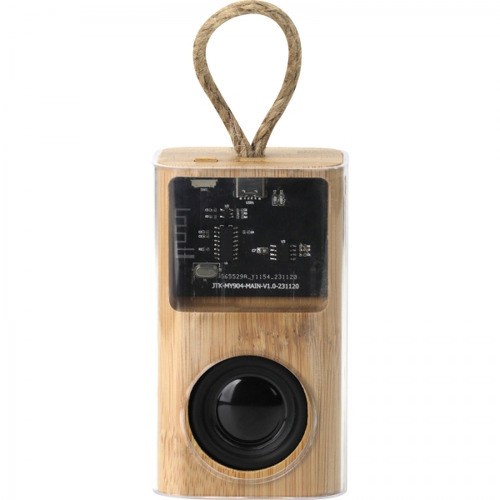 Głośnik bluetooth transparentny WIT Beżowy 3393613 