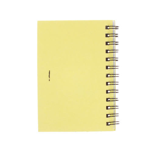 Notatnik z długopisem żółty V2793-08 (2)