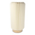 Składana papierowa lampa LED Coollux Aurora Tall na drewnianej podstawie, 32 cm Naturalny LT40726-N0094 (5) thumbnail