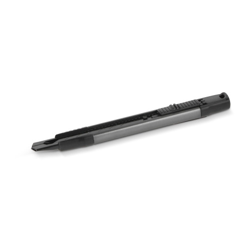 Nóż hobbystyczny z metalu i ABS Czarny / stalowoszary LT90737-N0235 (2)