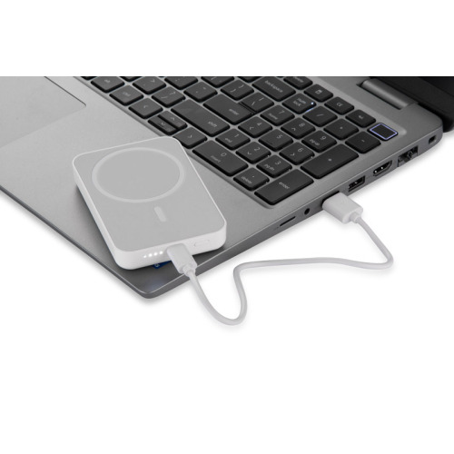 Powerbank PRESTI 5000 mAh 18W Biały 45132-01 (5)