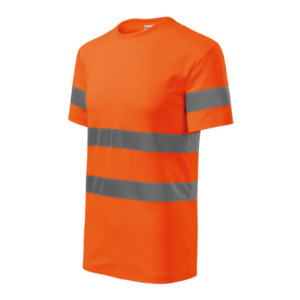 Koszulka unisex M1V9 - fluorescencyjny zolty