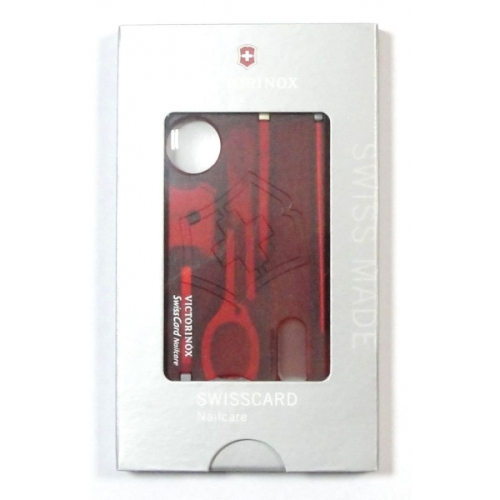 Victorinox SwissCard Nailcare czerwony 07240T05 (2)