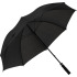 Parasol manualny XL Ø133 cm HURRICAN Czarny 518703  thumbnail
