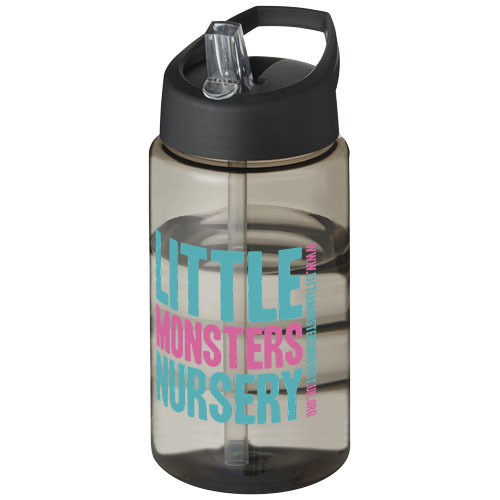 Bidon H2O Bop o pojemności 500 ml z wieczkiem z dzióbkiem Charcoal 21088308 (1)