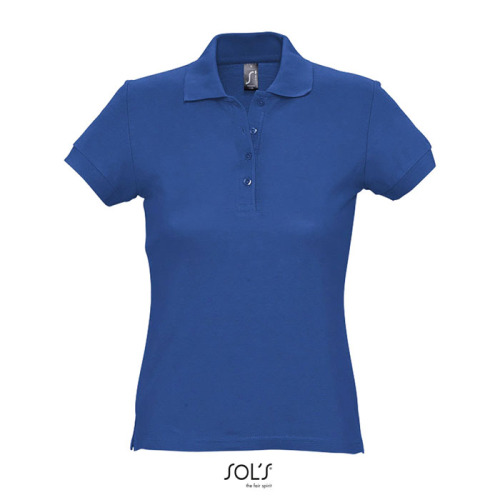 PASSION Damskie POLO 170g Niebieski S11338-RB-XXL 
