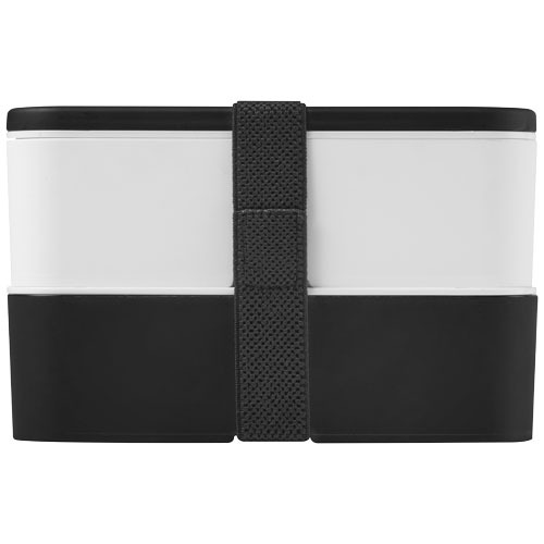 MIYO dwupoziomowe pudełko na lunch Czarny 21047003 (3)