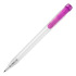 Długopis Ingeo TM Pen Clear przejrzysty Ecru / różowy LT87543-N5476  thumbnail