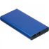 Power bank 10000 mAh z aluminium z recyklingu GIORGIA Niebieski 3450304  thumbnail