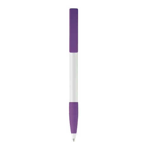 Długopis Nash Grip Biały / purpurowy LT80801-N0172 (2)