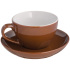 Filiżanka ceramiczna do cappuccino ST, MORITZ brązowy 344001  thumbnail
