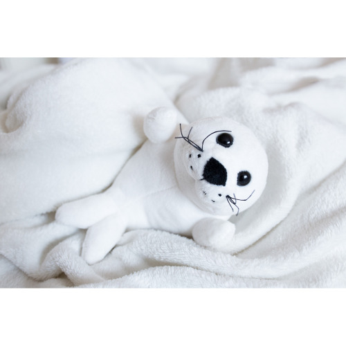 Pluszowa foka | Zeal Biały HE846-02 (1)