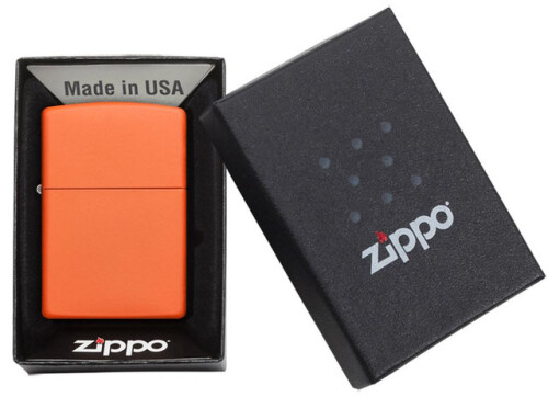 Zapalniczka Zippo Classic Pomarańczowy mat ZIP60001190 (3)
